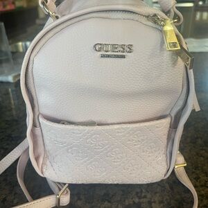 GUESS Blush Backpack with Gold Details